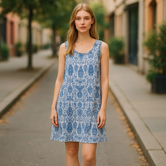 Rachel Zoe 100% Linen Dress - Picture 7 of 7